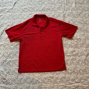 Men’s PGA Tour Red Polo. Size XL.